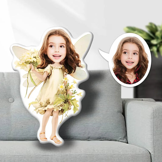 Özel Fotoğraf Yüz Yastık Peri