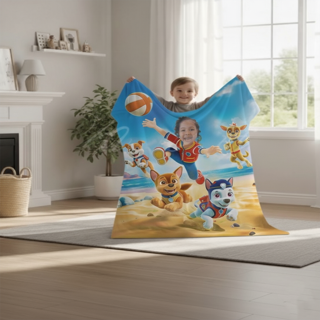 Kişiye Özel Fotoğraflı Çocuk Battaniyesi Tüm Tasarımlar