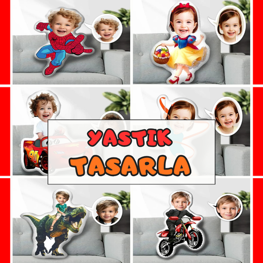 Kişiye Özel Fotoğraflı Yastık Tüm Tasarımlar
