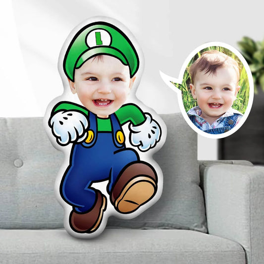 Kişiye Özel Fotoğraflı Yastık Luigi