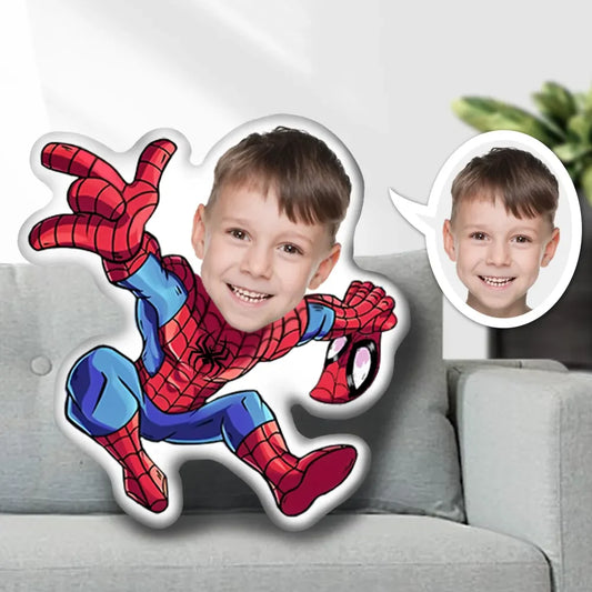 Kişiye Özel Fotoğraflı Yastık Örümcek Adam 18